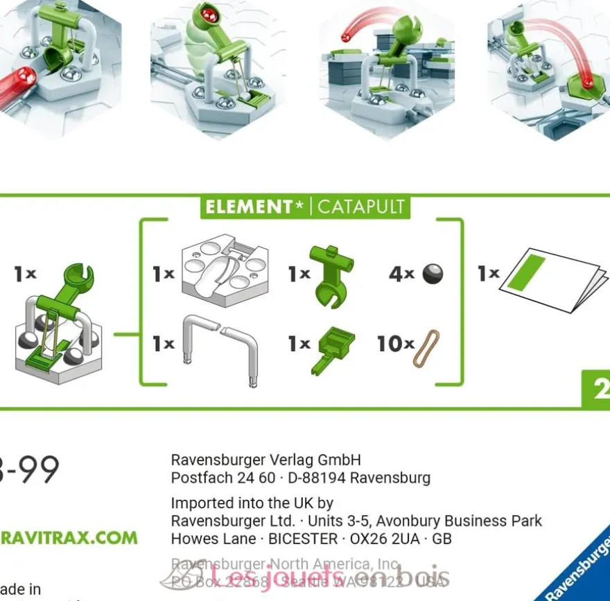 Gravitrax - Élément Catapulte - Ravensburger