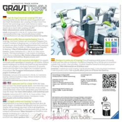 Gravitrax - Élément Looping blanc gris Ravensburger