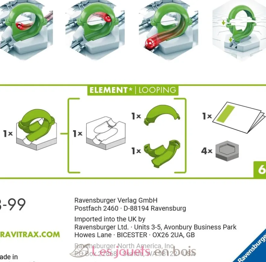 Gravitrax - Élément Looping - Ravensburger