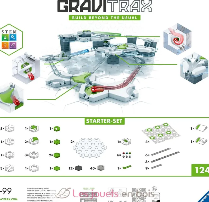 Gravitrax - Starter Set 122 pièces - Ravensburger