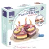Gros gâteau d'anniversaire en bois - Vilac