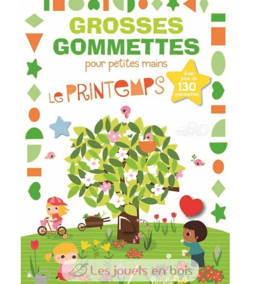 Grosses gommettes Le Printemps - Piccolia
