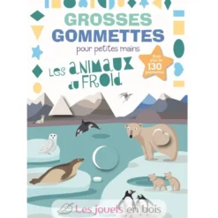 Grosses gommettes les animaux du froid - Piccolia