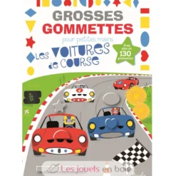 Grosses gommettes les voitures de course - Piccolia