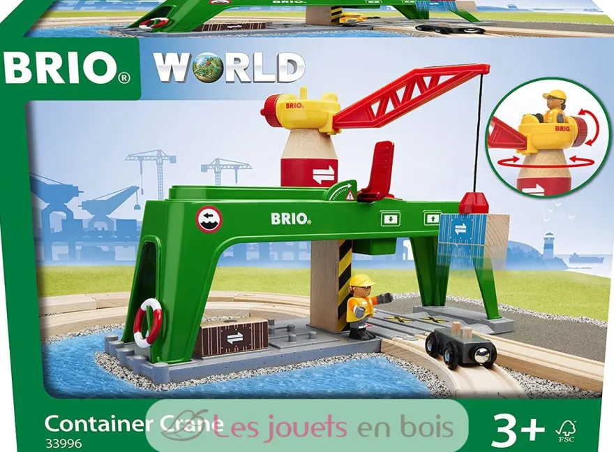 Grue double voie de chargement - Brio