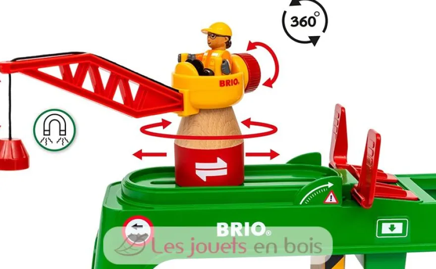Grue double voie de chargement - Brio
