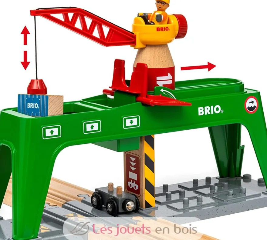 Grue double voie de chargement - Brio