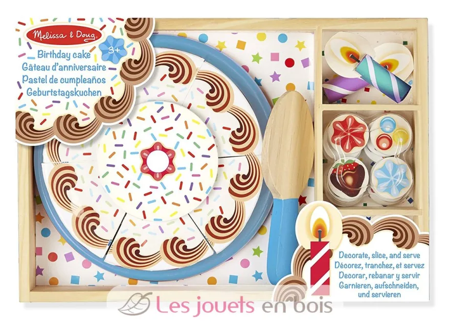Gâteau d'anniversaire - Melissa & Doug