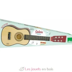Guitare en bois naturel - Vilac