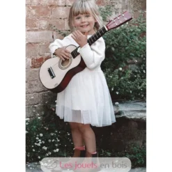 Guitare en bois naturel - Vilac