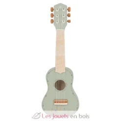 Guitare en bois verte Safari Friends - Dès 3 ans - Little Dutch