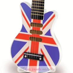 Guitare rock Union Jack - Vilac