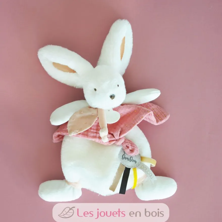 Happy Boho Doudou Pompon Terracota - Doudou et Compagnie