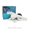 Happy Pop Lapin Pompon Paon - Doudou et Compagnie