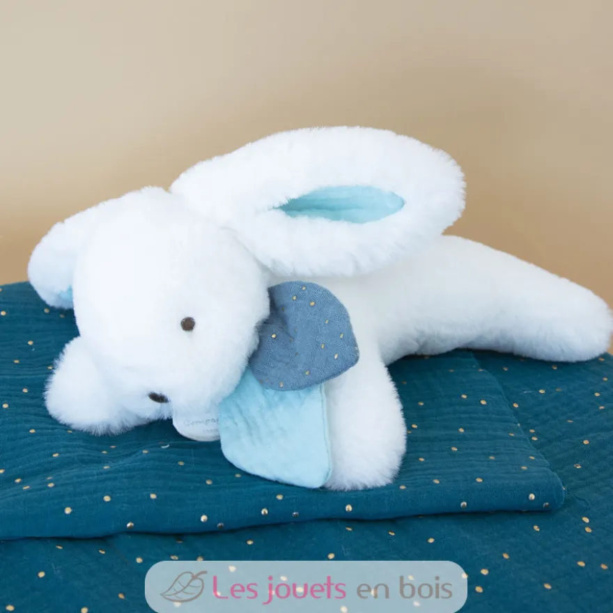 Happy Pop Lapin Pompon Paon - Doudou et Compagnie