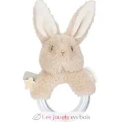 Hochet anneau lapin Newborn - Little Dutch