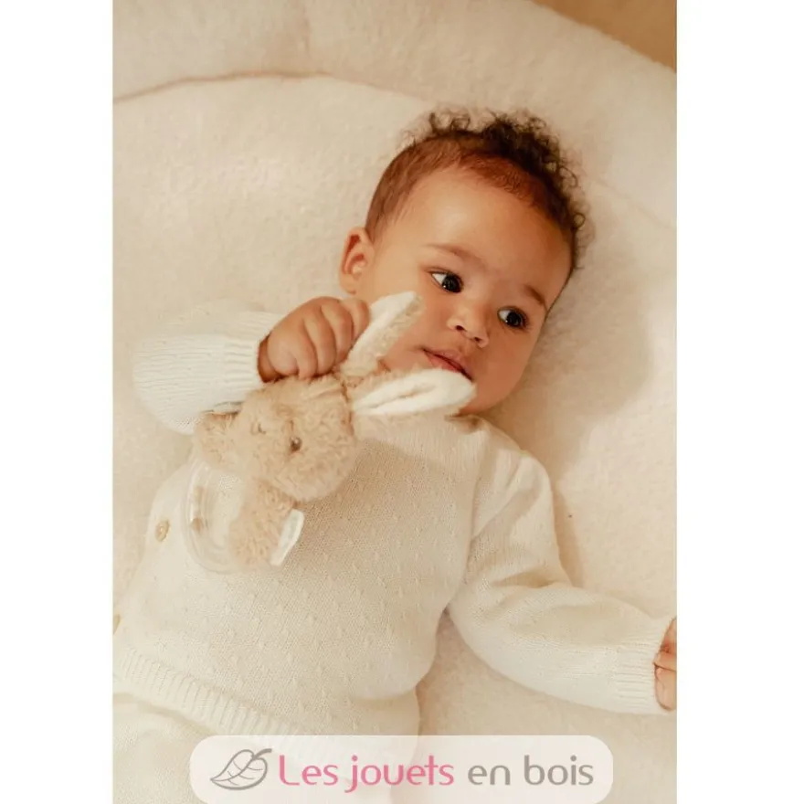 Hochet anneau lapin Newborn - Little Dutch
