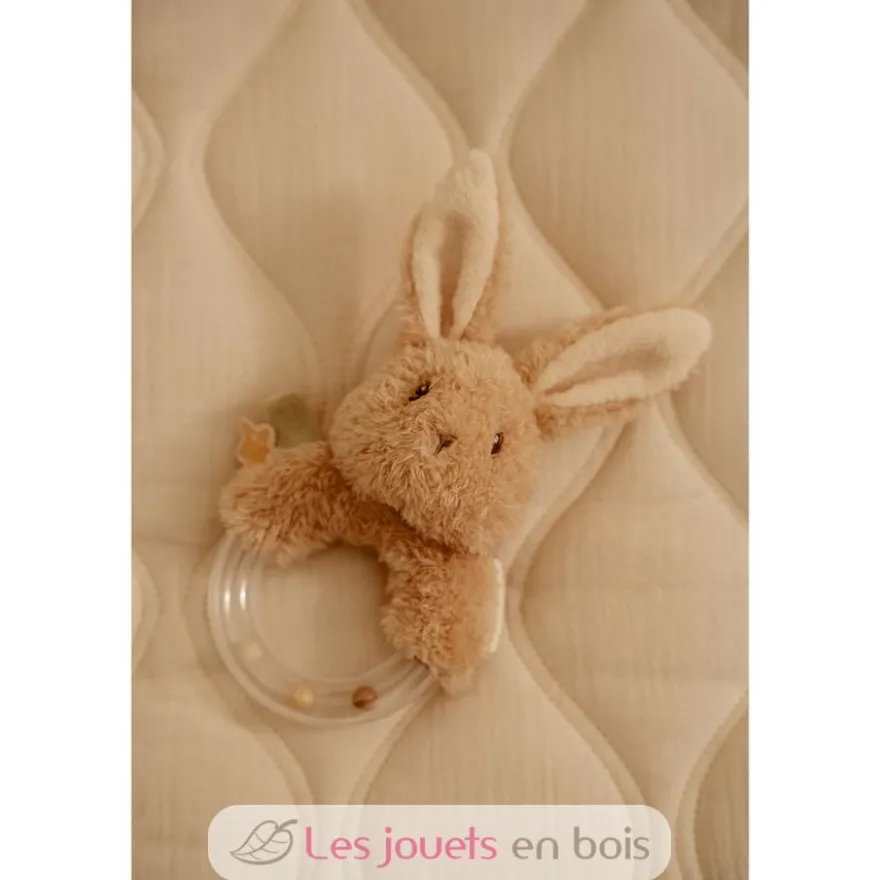 Hochet anneau lapin Newborn - Little Dutch
