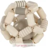Hochet balle flexible gris blanc - Goki