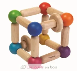 Hochet carré souple - Plan Toys