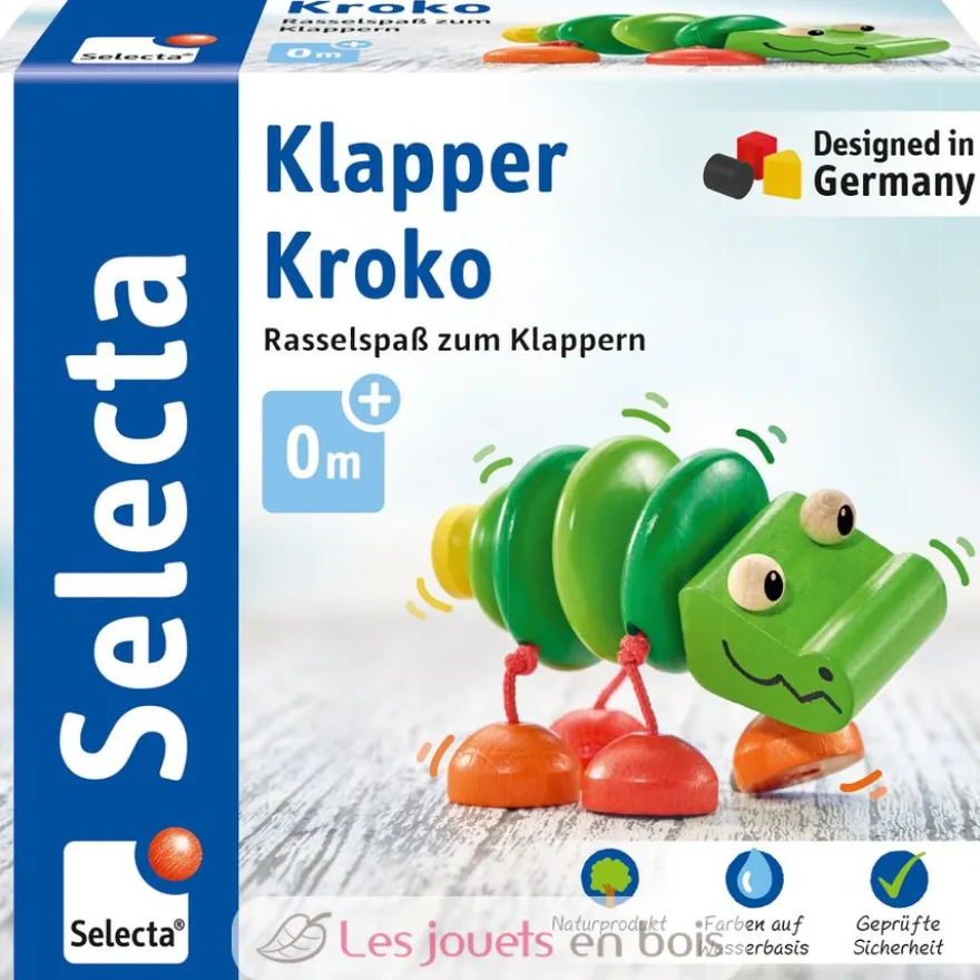Hochet Croco - Selecta