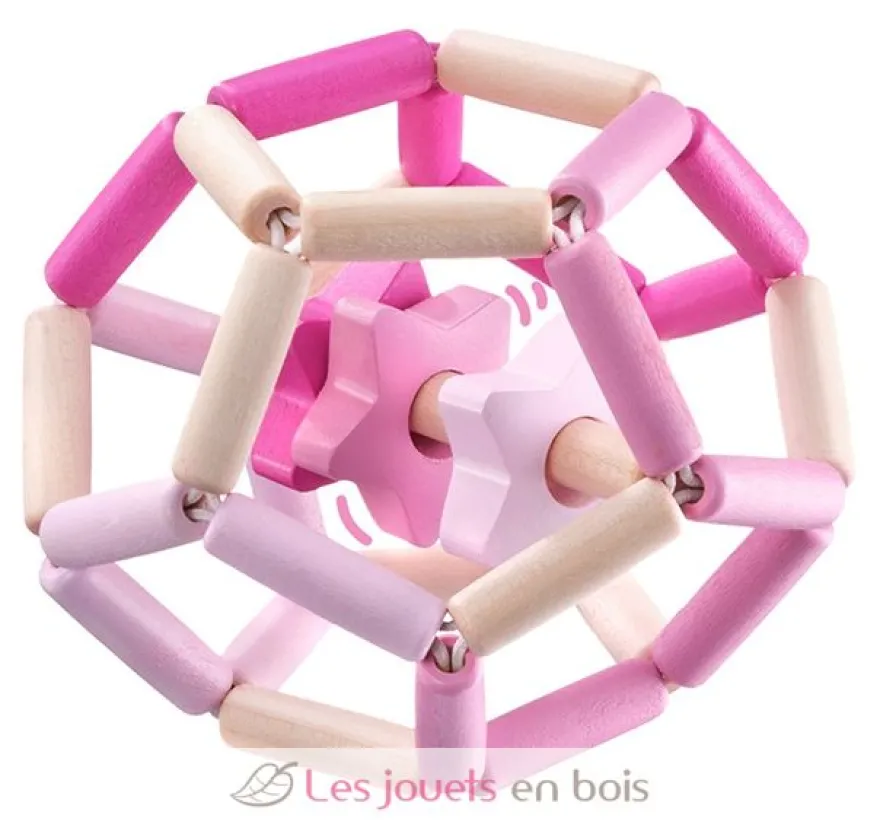 Hochet Danse des étoiles rose - Selecta