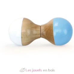 Hochet du Jura blanc et bleu - Vilac