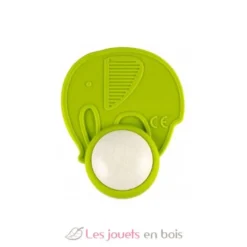 Hochet Elephant - Frid0+ vert - Little Big Things