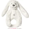 Hochet Lapin Richie blanc crème - Happy Horse