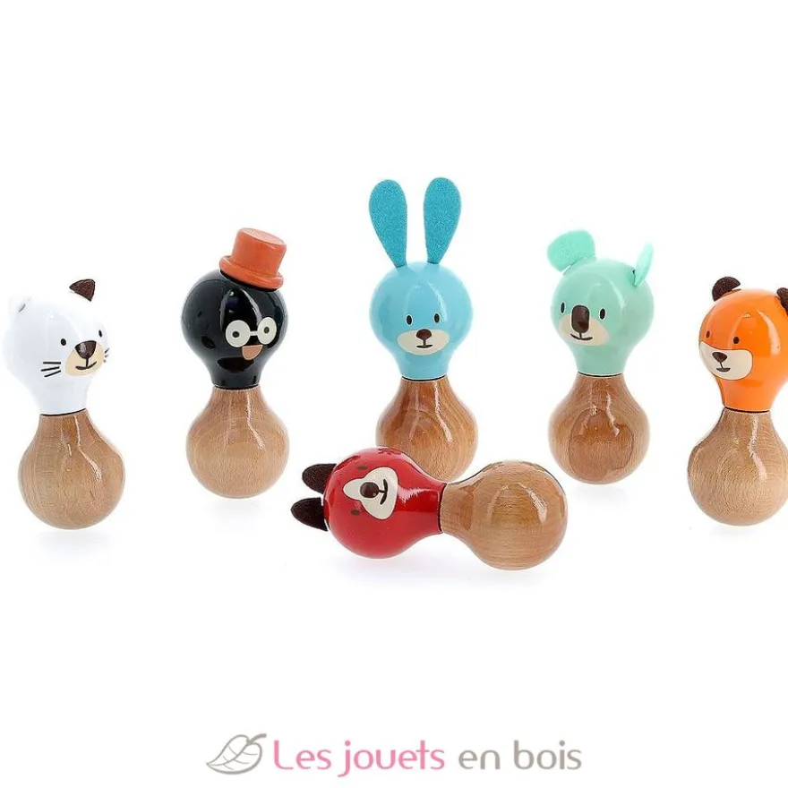 Hochet Maracas Raoul le lapin bleu - Vilac