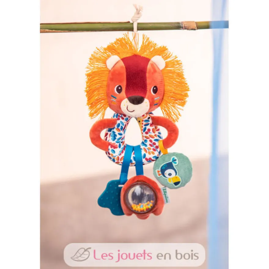 Hochet multi-activités Jack le lion - Lilliputiens