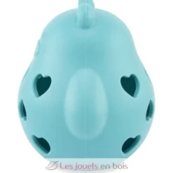 Hochet ourson bleu en silicone - Ulysse