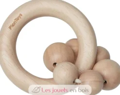 Hochet perles naturel - Plan Toys