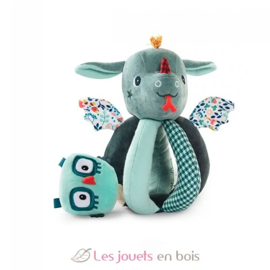 Hochet poignées Joe le dragon - Lilliputiens
