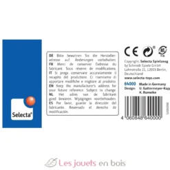 Hochet étoile rose - Selecta