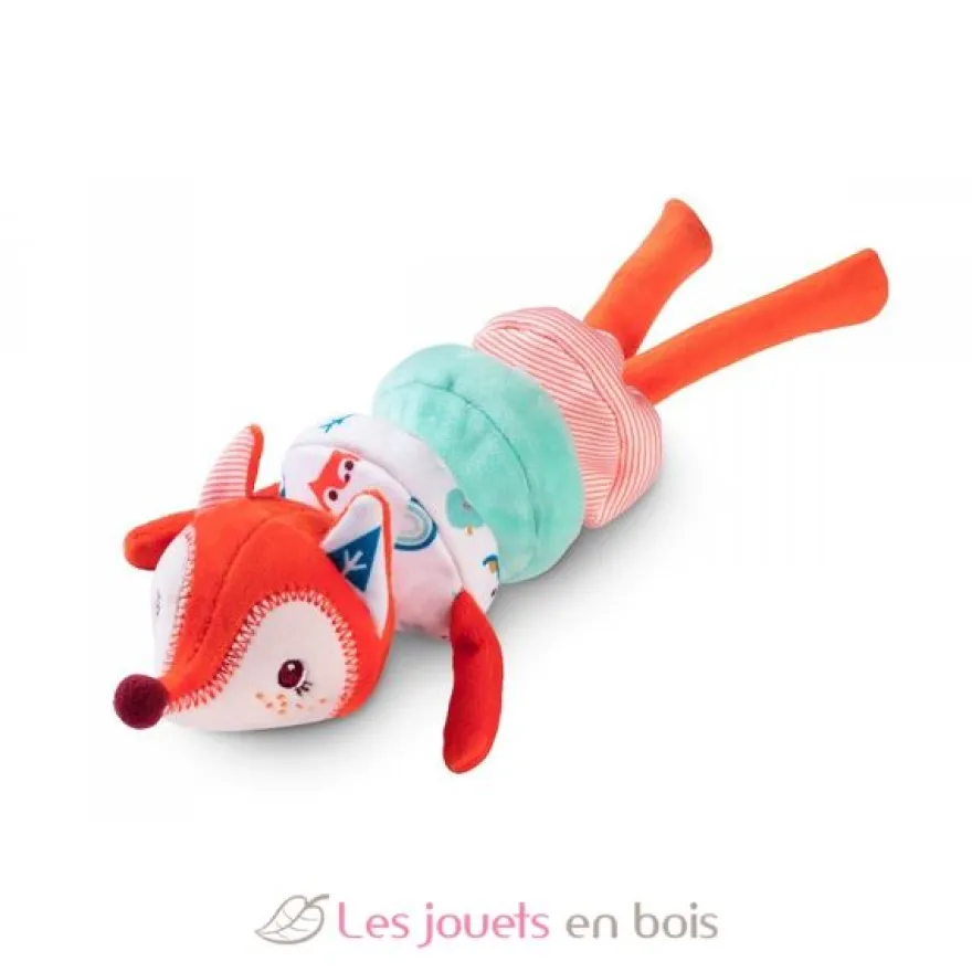 Hochet vibrant Alice la renarde orange - Lilliputiens