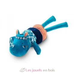Hochet vibrant Marius le rhinocéros bleu - Lilliputiens