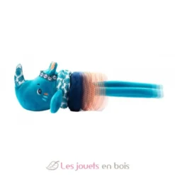 Hochet vibrant Marius le rhinocéros bleu - Lilliputiens