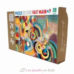 Hommage à Blériot de Delaunay - Puzzle Michèle Wilson