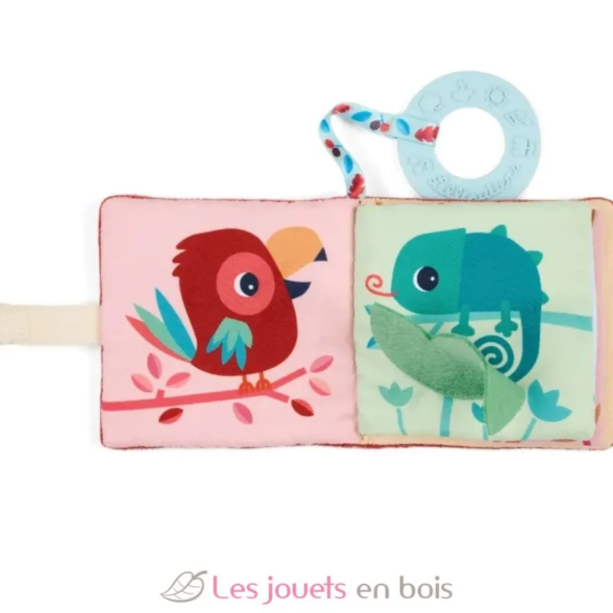 Imagier en tissu Jack le lion - Lilliputiens