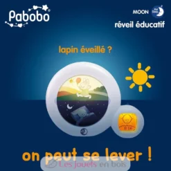 Indicateur de réveil Kid'Sleep Moon - Pabobo