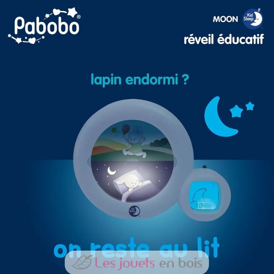 Indicateur de réveil Kid'Sleep Moon - Pabobo