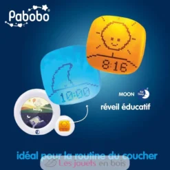 Indicateur de réveil Kid'Sleep Moon - Pabobo