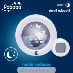 Indicateur de réveil Kid'Sleep Moon - Pabobo