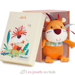 Jack, la peluche câline - Lilliputiens