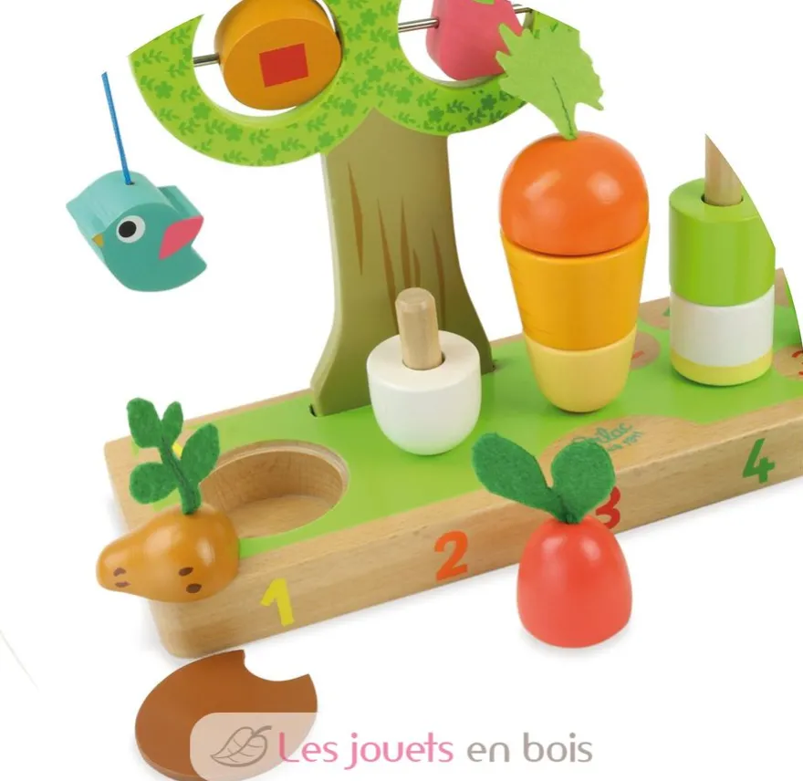 J'apprends à compter les légumes - Vilac
