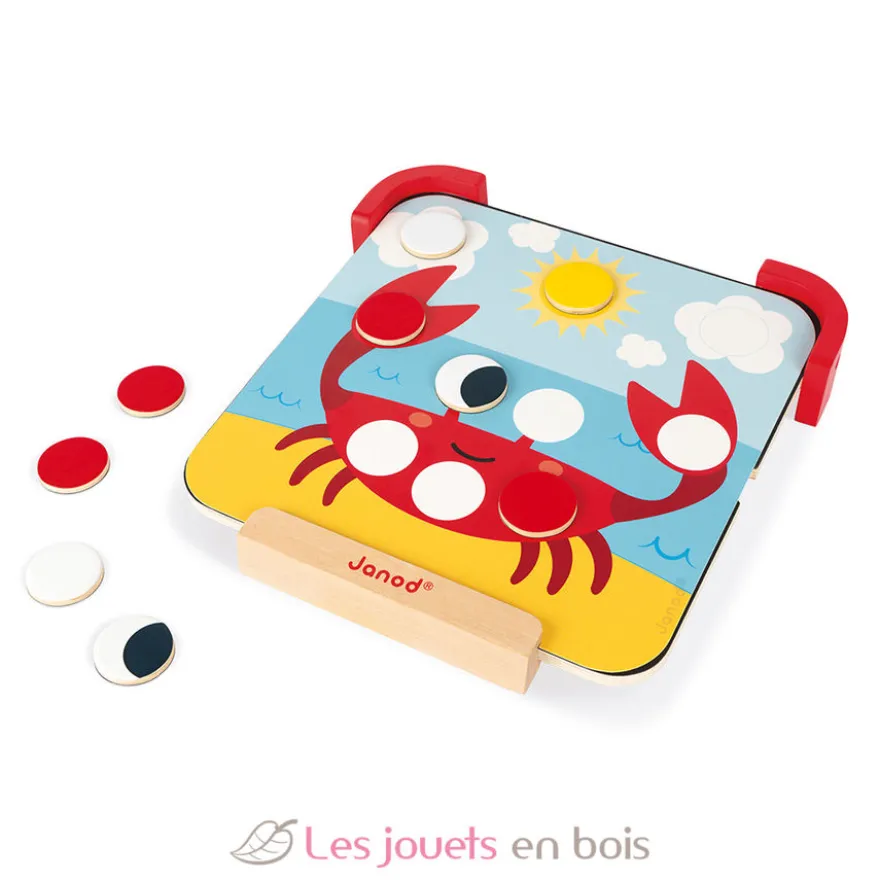 J'apprends les couleurs - Pastilles magnétiques - Janod