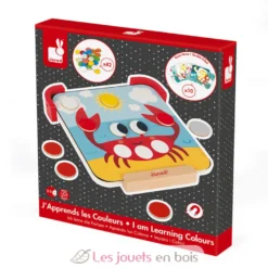J'apprends les couleurs - Pastilles magnétiques - Janod