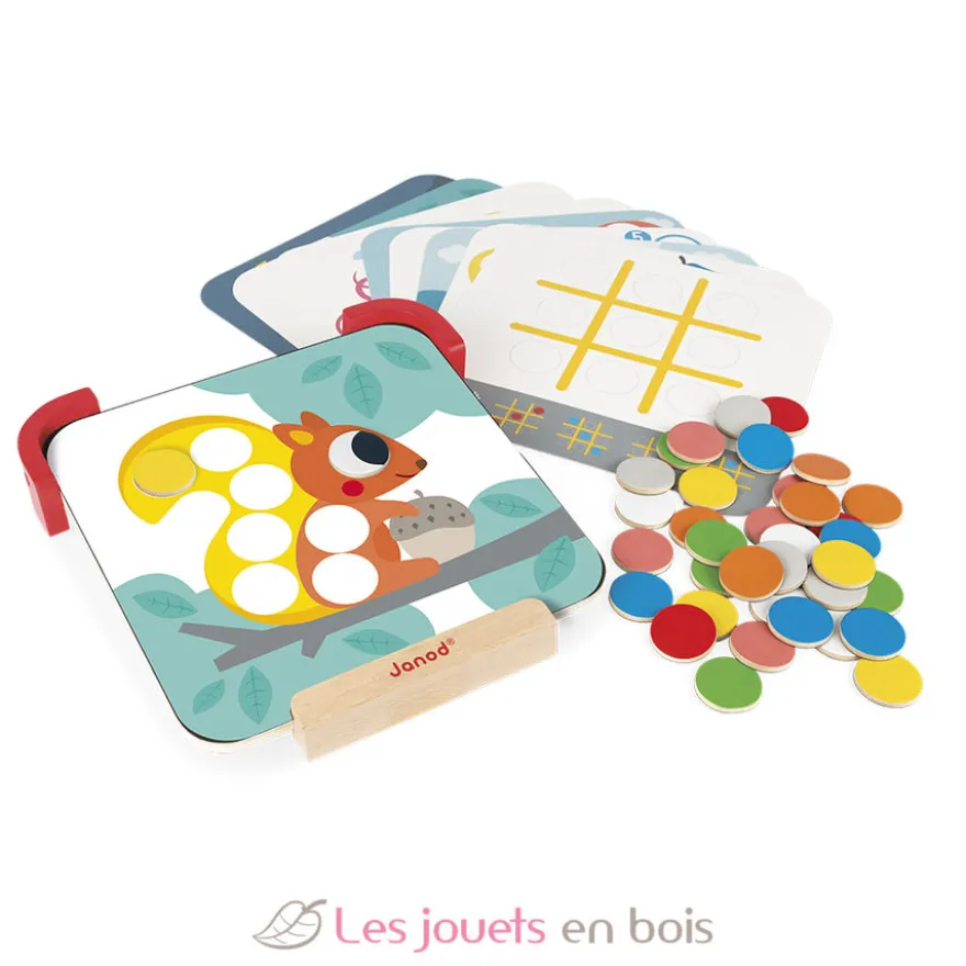 J'apprends les couleurs - Pastilles magnétiques - Janod