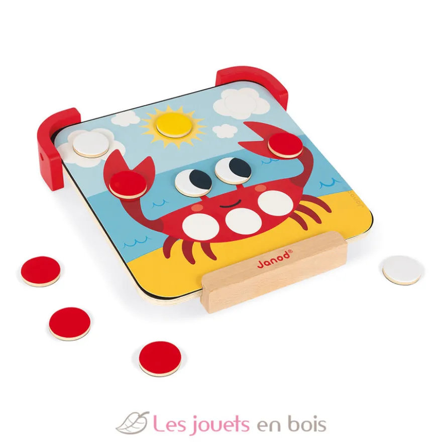 J'apprends les couleurs - Pastilles magnétiques - Janod